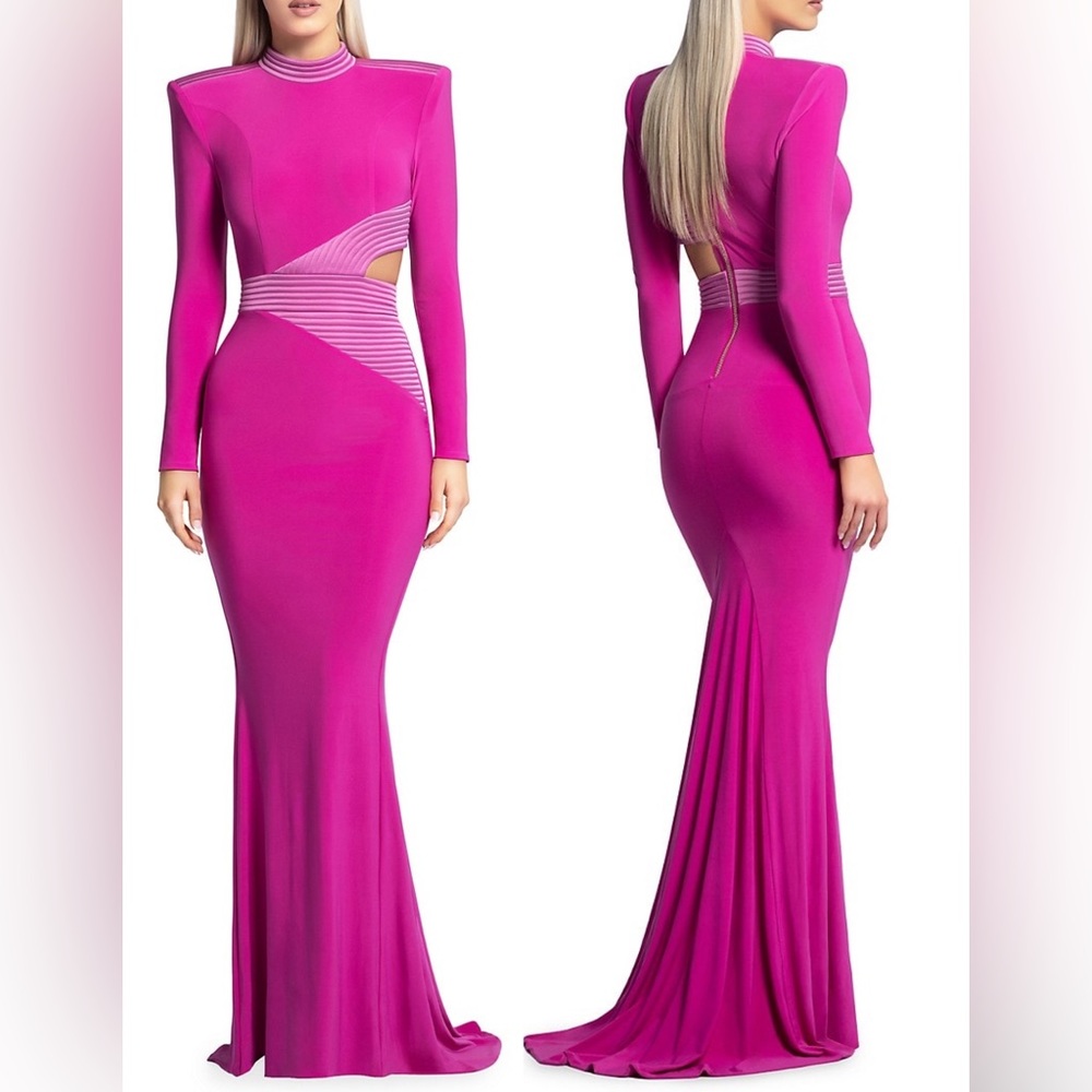 ZHIVAGO Signature Message To Love Gown Long Dress - Picture 2 of 9
